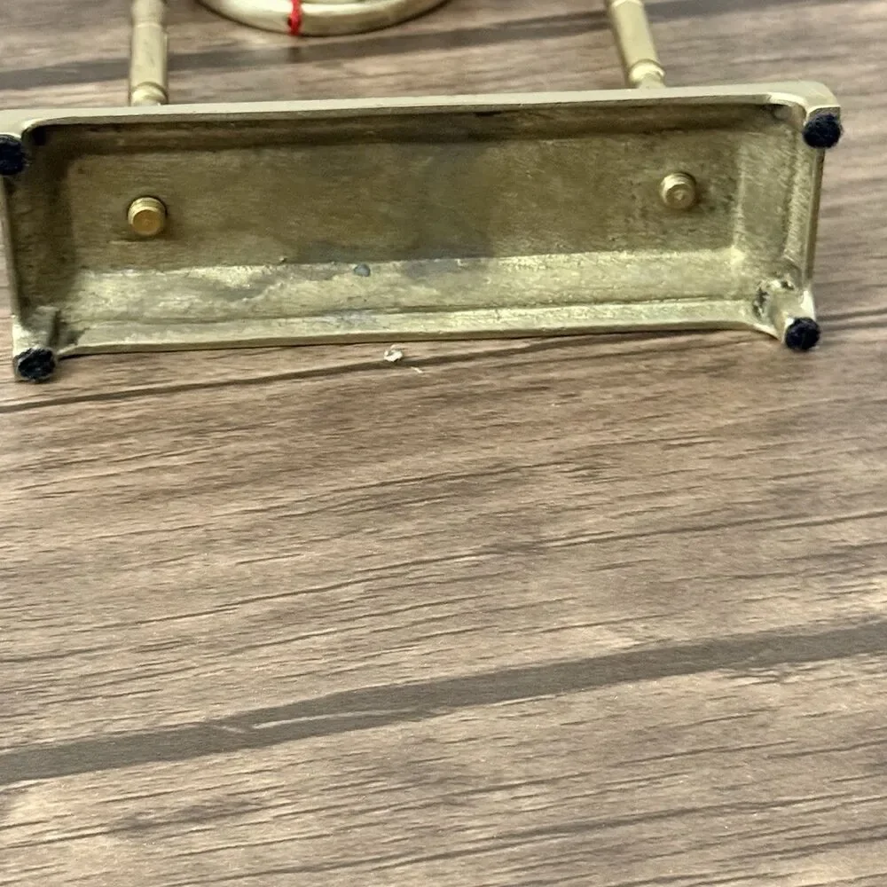 Vintage Brass Chinese Dragon Table Gong | 1970’s| No Striker